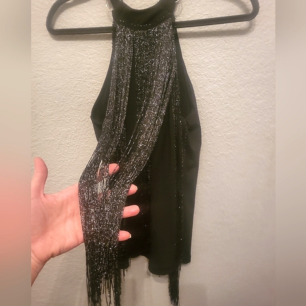 Sleeveless string top